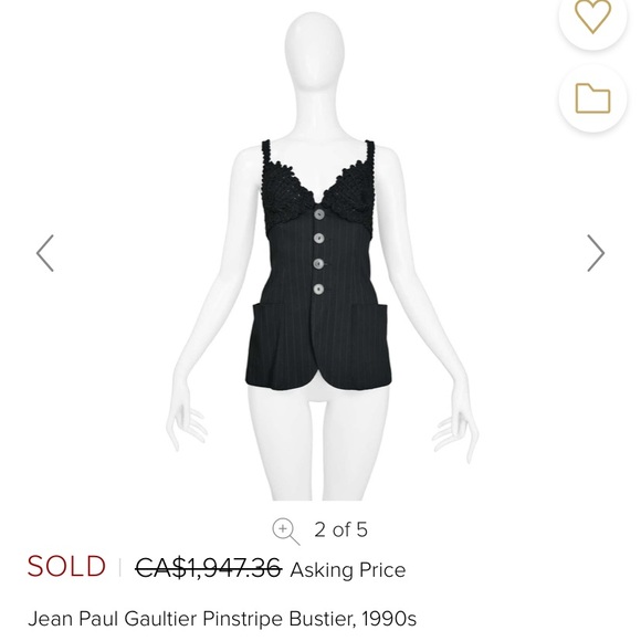 Jean Paul Gaultier Bustier - Picture 4 of 4